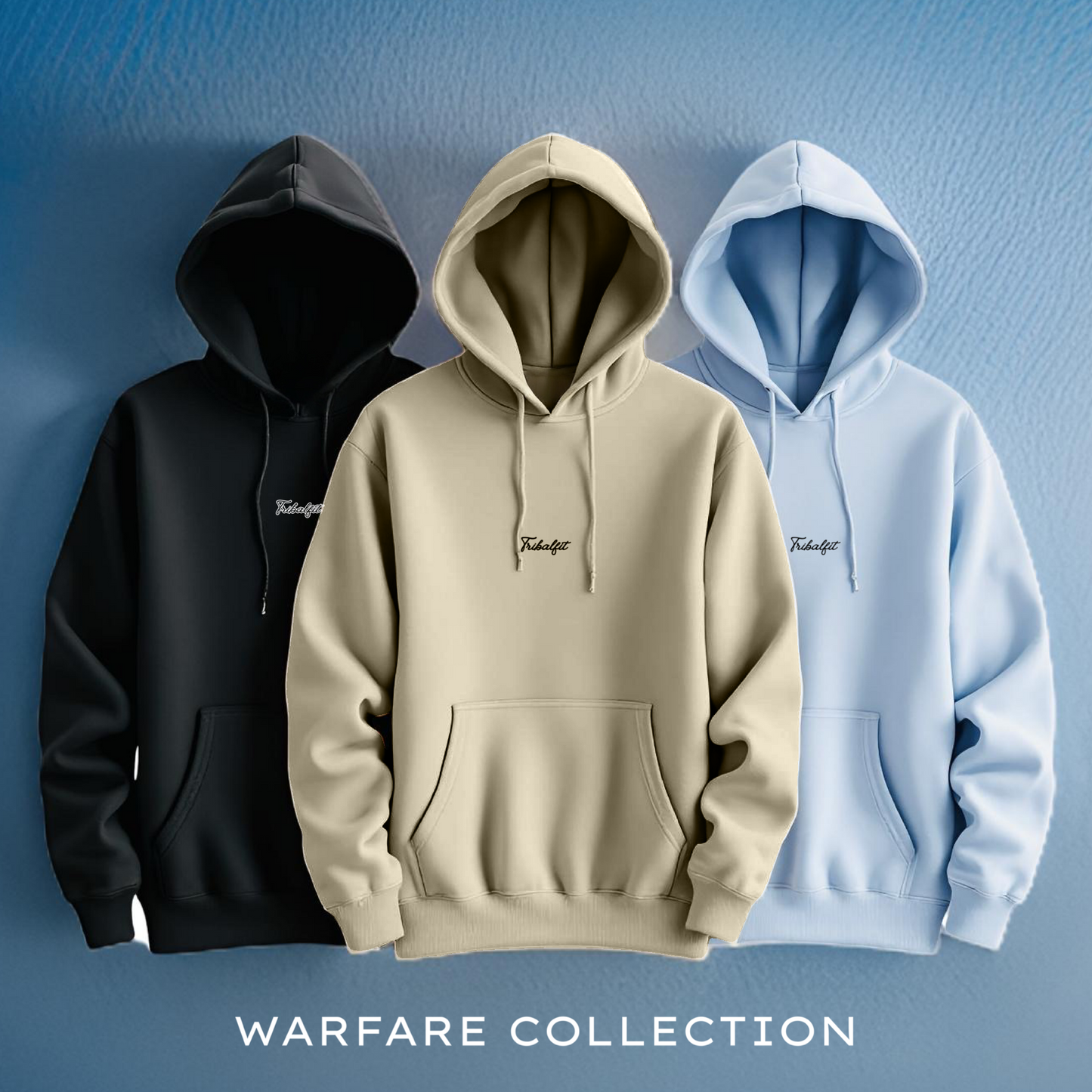 TFA Warfare hoodie- Midnight Black