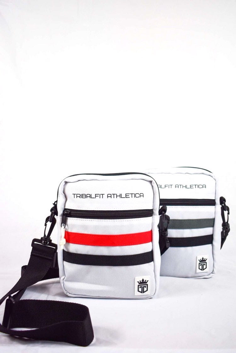 TRIBALFIT VITAL CROSSBODY BAG UNISEX- RED AND BLACK