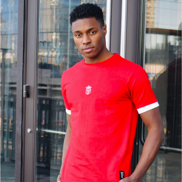 TRIBALFIT VITAL PERFORMANCE TEE- IMPERIAL RED