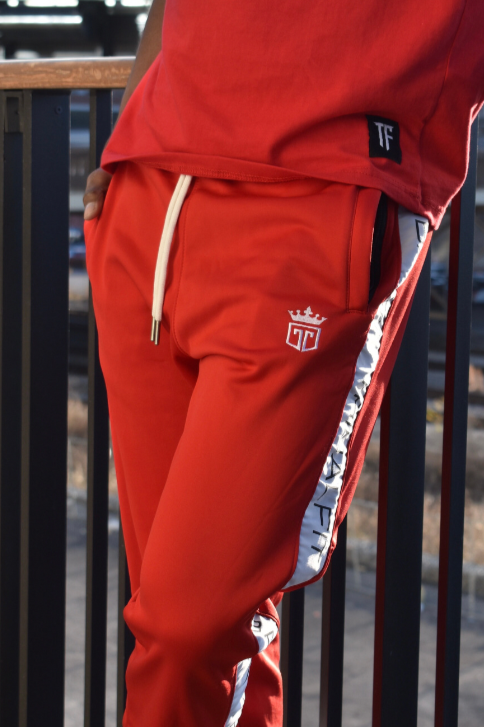 TRIBALFIT VITAL PERFORMANCE JOGGERS- IMPERIAL RED