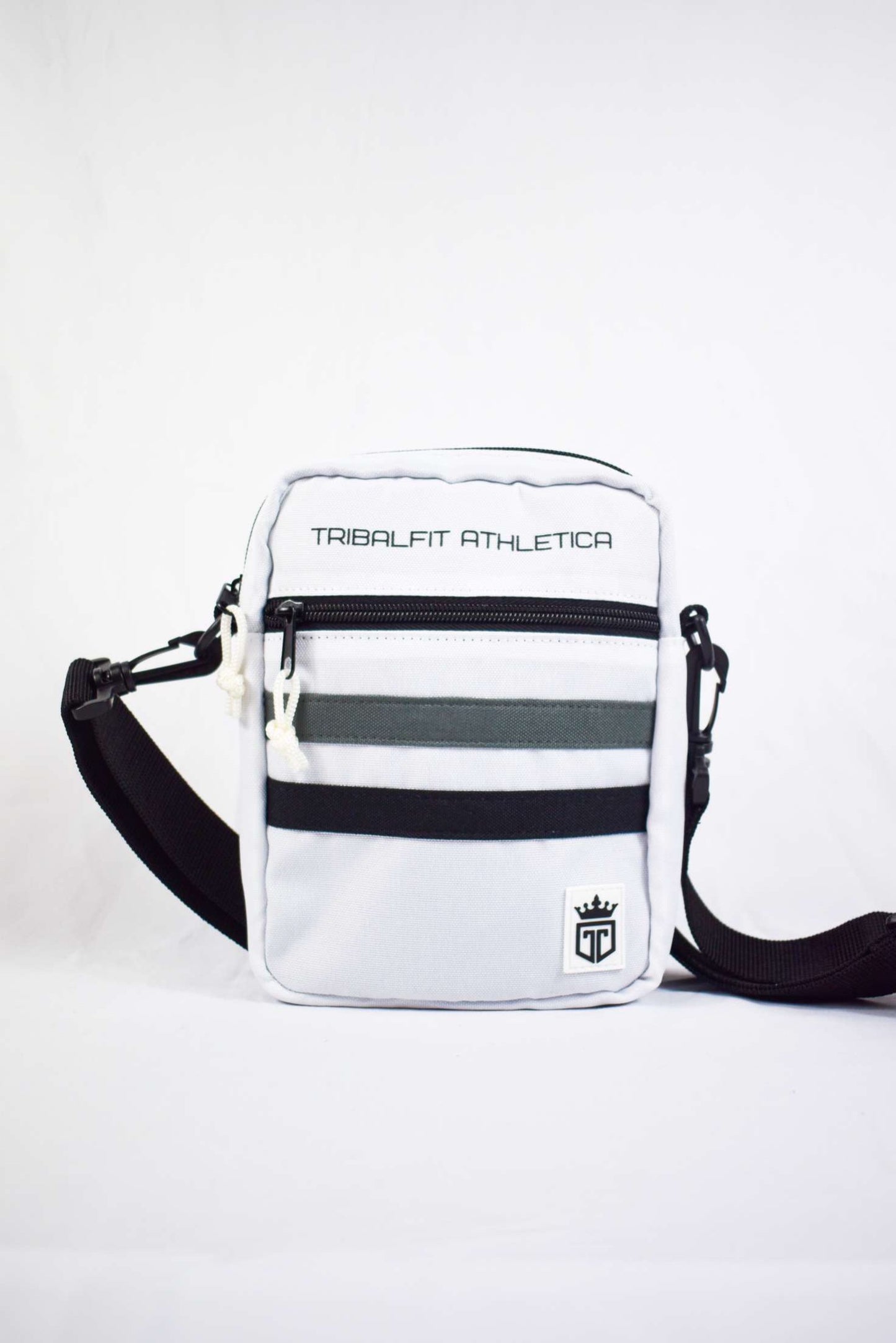 TRIBALFIT VITAL CROSS BODY BAG UNISEX- BLACK AND GREY