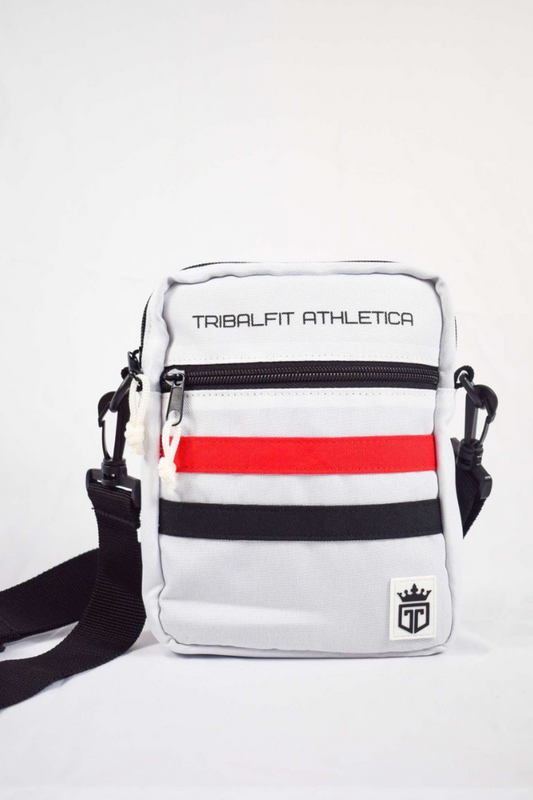 TRIBALFIT VITAL CROSSBODY BAG UNISEX- RED AND BLACK