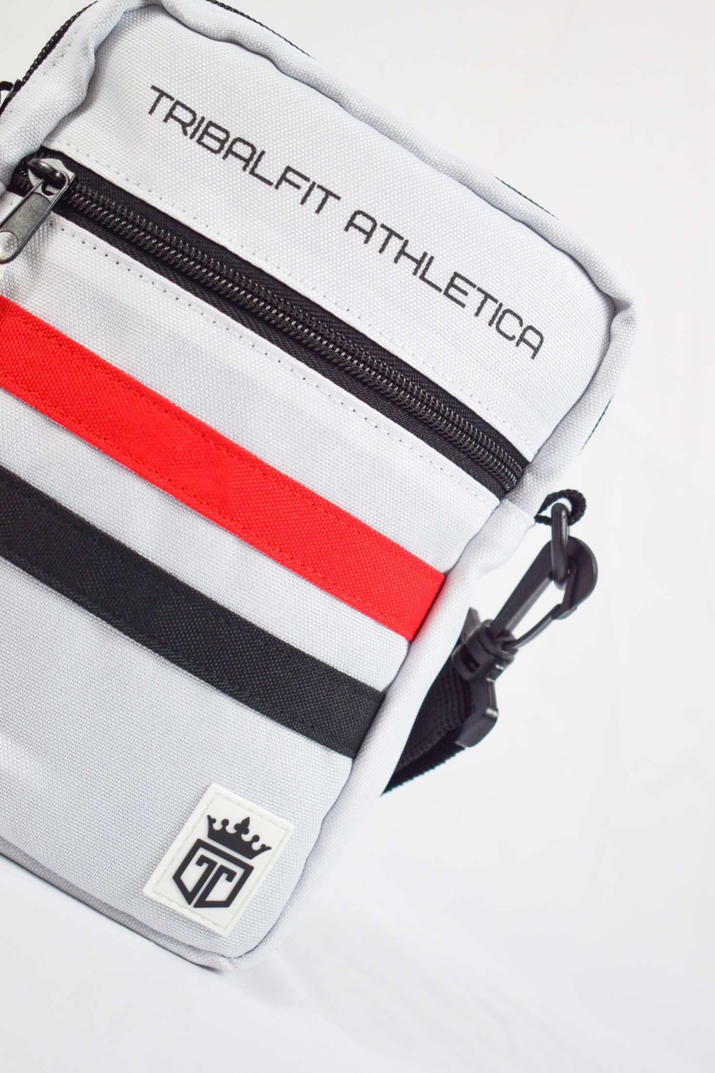 TRIBALFIT VITAL CROSSBODY BAG UNISEX- RED AND BLACK